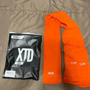 Nxtrnd scrunch football sock